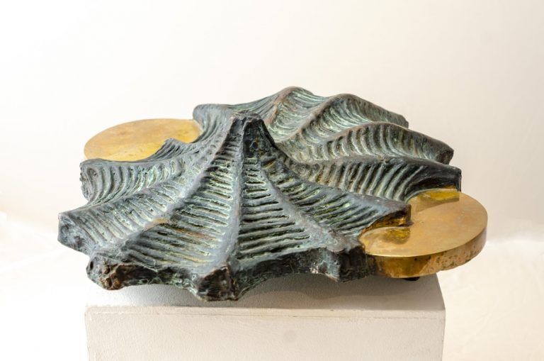 abstract bronze sculptures