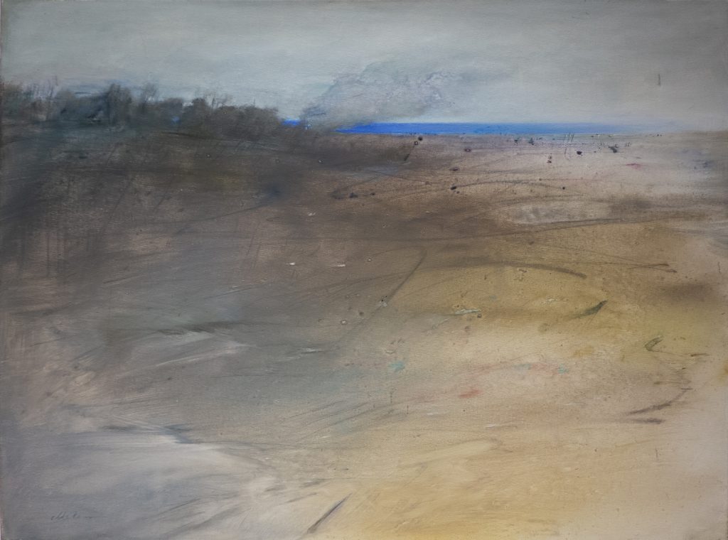 Blaue Ferne