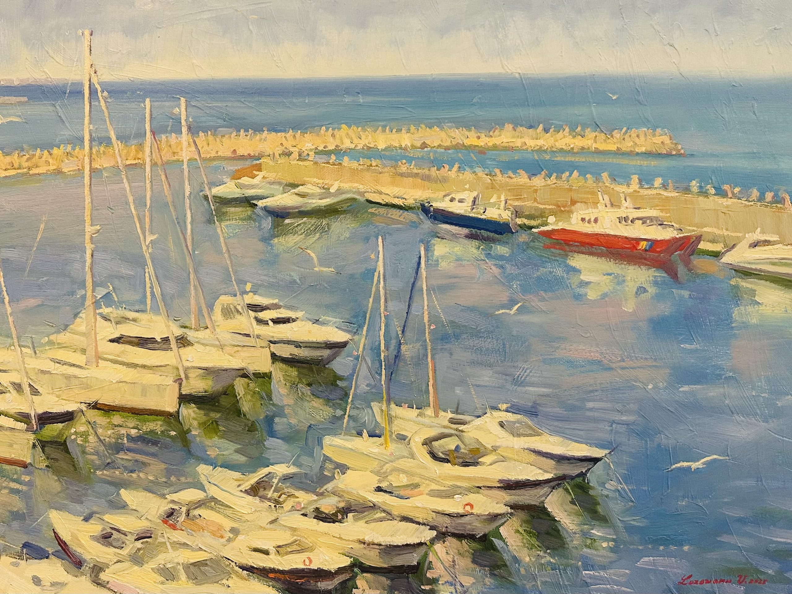 buying paintings from galleries, seascape paintings
